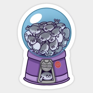 Boofball Machine Sticker